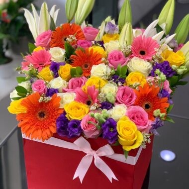 Boxed Flowers 092