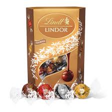 Lindt LINDOR Assorted Chocolate Truffles Box 200g