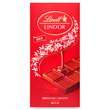 Lindt LINDOR Milk Bar 100g