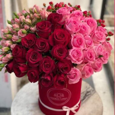 Boxed Flowers 001