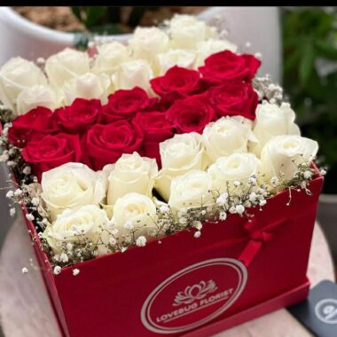 Boxed Flowers 005