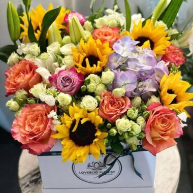 Boxed Flowers 028