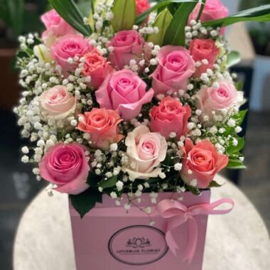 Boxed flowers 061