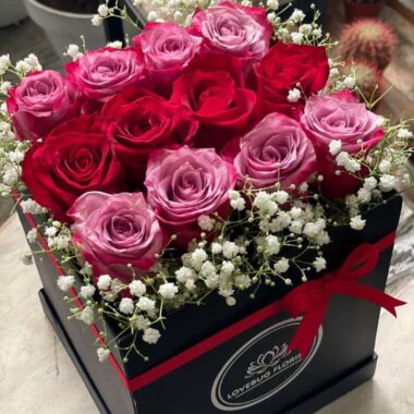 Boxed flowers 064