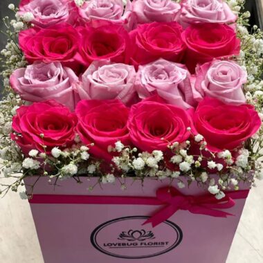 Boxed flowers 065