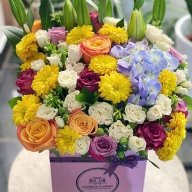 Boxed flowers 066