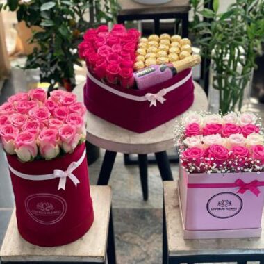 Boxed flowers 033