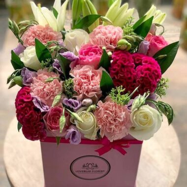 Boxed Flowers 032