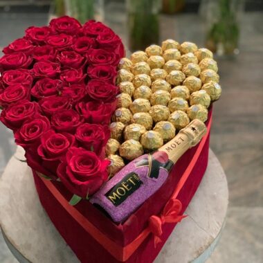 Boxed flowers 083
