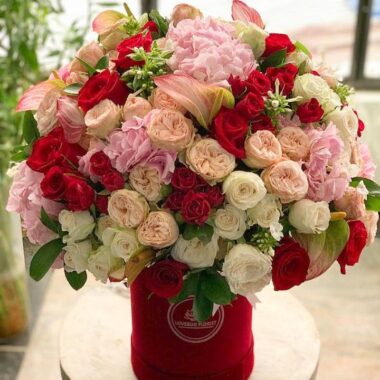Boxed flowers 080