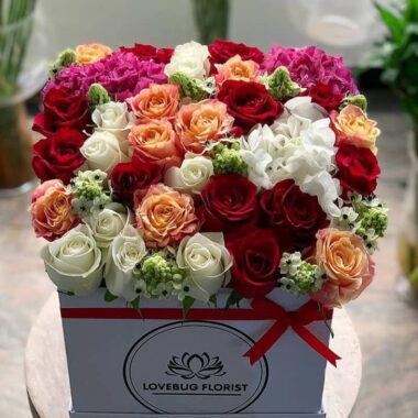 Boxed Flowers 023