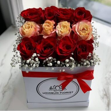 Boxed flowers 073