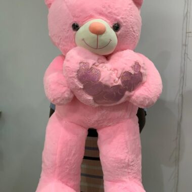 Pink Teddy 100cm